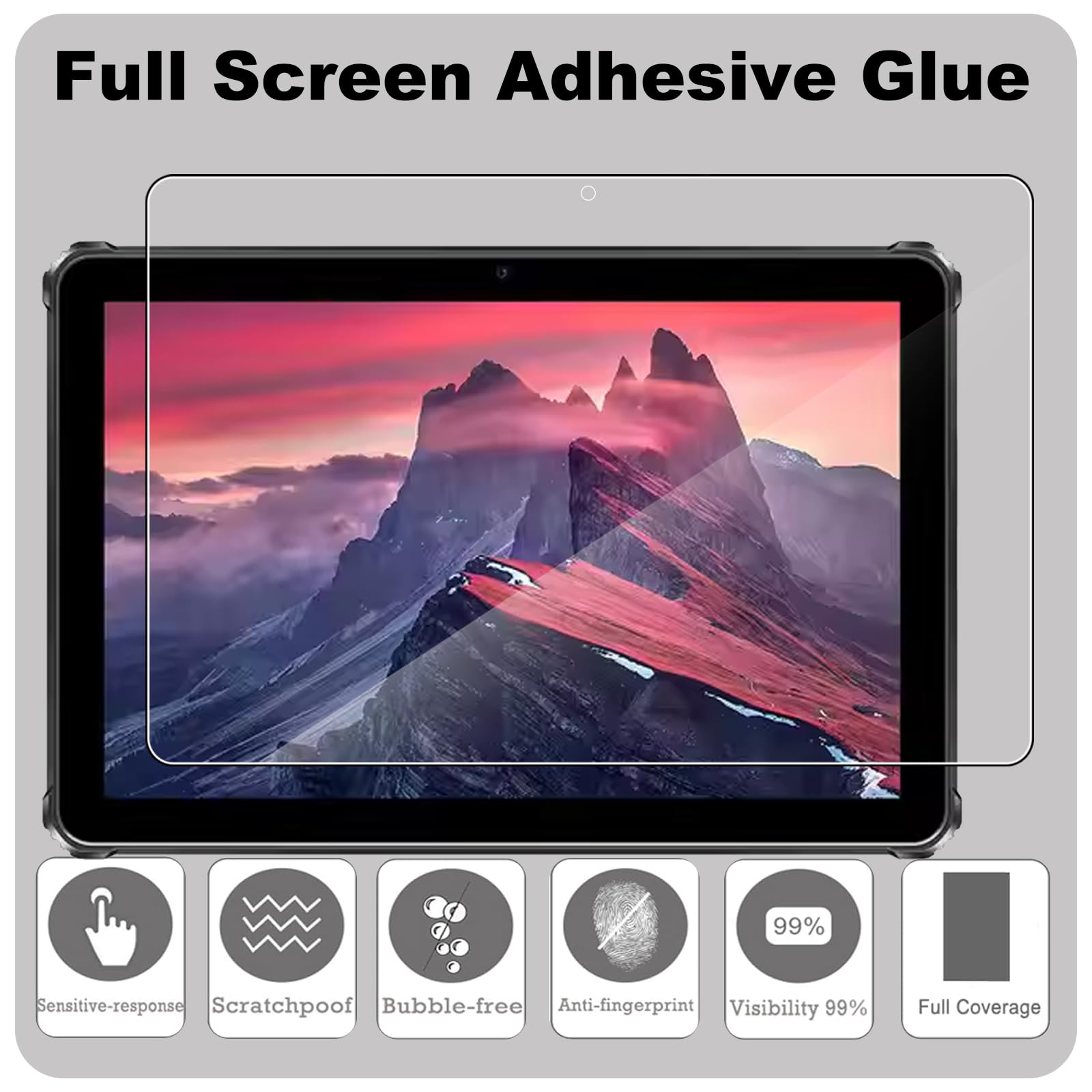 Oukitel RT9 2024 HD 9H 강화 유리 필 - Oukitel Tablet Accessories 리뷰 및 가격