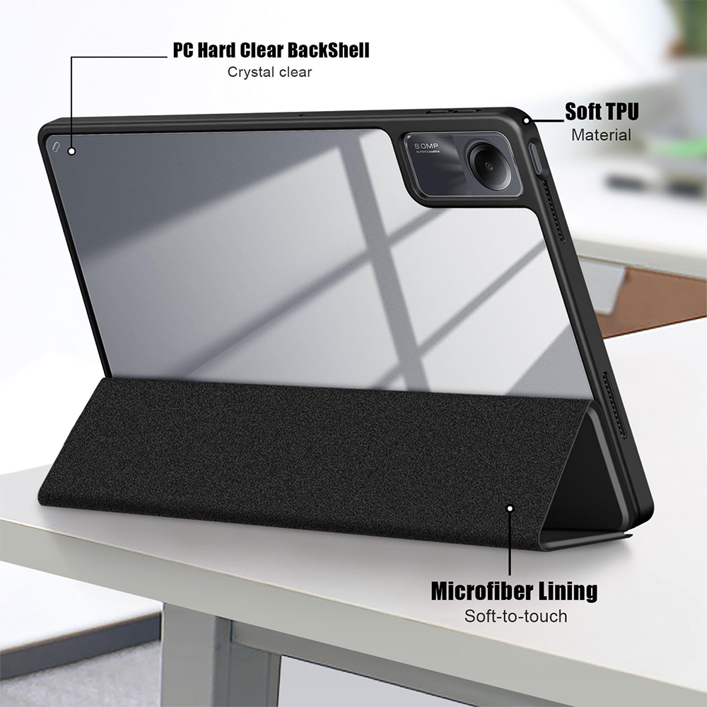샤오미 레드미 패드 SE용 솔리드 컬러 하드 아크릴 백 - Redmi Tablet Accessories 리뷰 및 가격