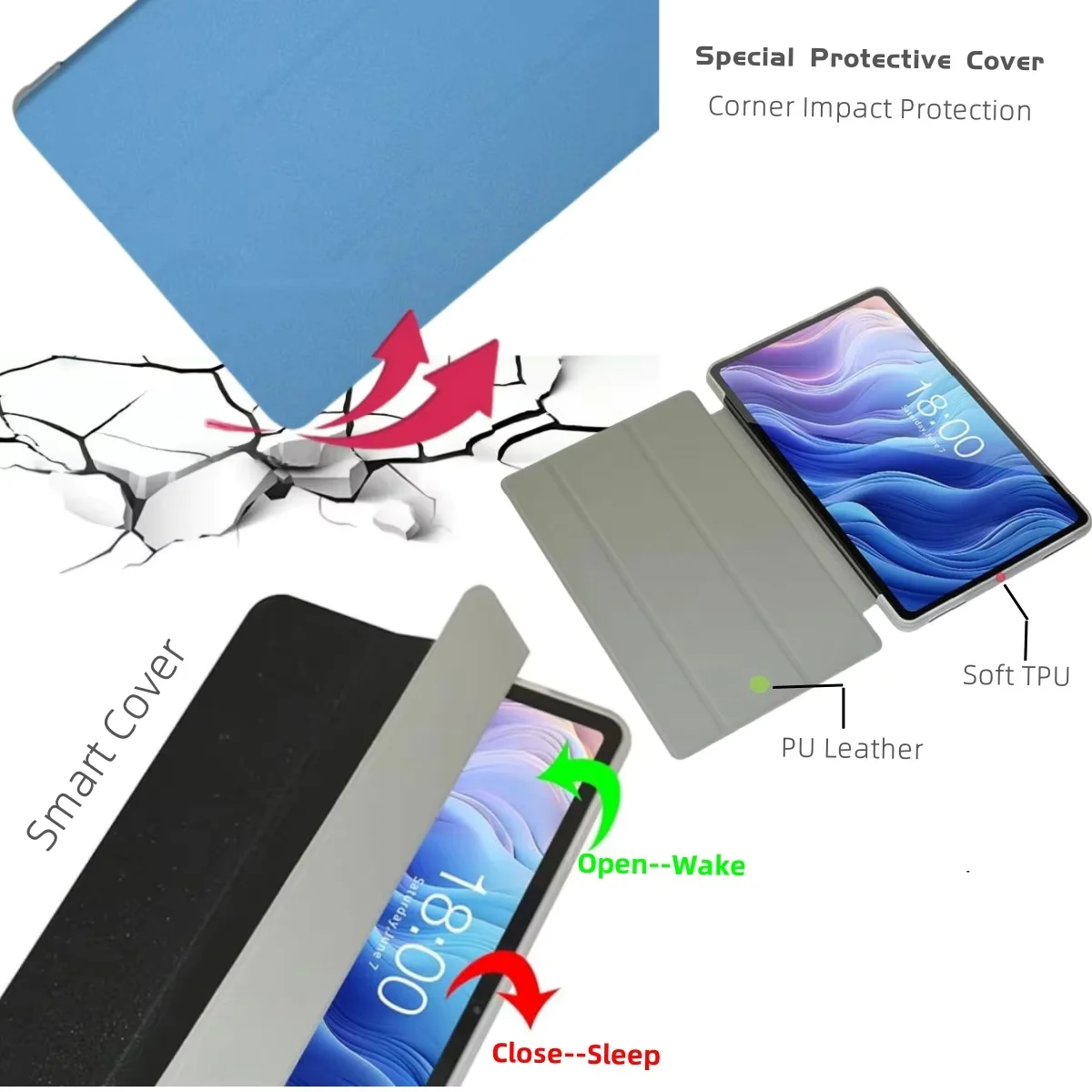 테클라스트 P33 P30 P30T 태블릿 케이스용 스마 - Teclast Tablet Accessories 리뷰 및 가격