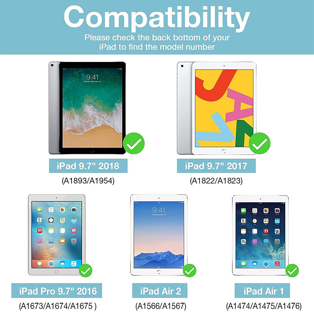 iPad Air1 9.7 인치 강화 유리 화면 보호기  - Temu Tablet Accessories 리뷰 및 가격
